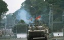 Đội hình xe tăng hùng dũng tiến vào giải phóng Sài Gòn