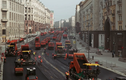 Xem 300 xe làm xong con đường trong một ngày ở Nga
