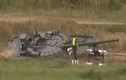 Xe tăng T-80 Nga mất "uy tín" nghiêm trọng sau khi... lao xuống ruộng