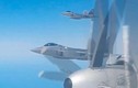 Mãn nhãn cảnh "Chim ăn thịt" F-22 Mỹ đánh chặn "Gấu bay" Tu-95MS Nga