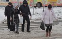 Video: Mưa đóng băng bất thường ở Nga