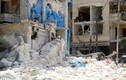 Hiện trường vụ không kích bệnh viện Aleppo khiến hàng chục người chết