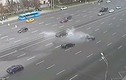 Hiện trường tai nạn xe của Tổng thống Putin ở Moscow