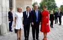 Loạt ảnh ấn tượng vợ chồng Tổng thống Trump tại Pháp