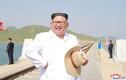 Ông Kim Jong-un cười rạng rỡ sau tuyên bố cứng rắn của Tổng thống Trump