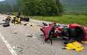 Kinh hoàng môtô "đấu đầu" xe tải ở Mỹ, 7 người chết