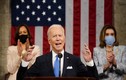 Toàn cảnh Tổng thống Biden lần đầu phát biểu trước Quốc hội Mỹ