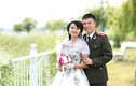 Ảnh cưới lãng mạn của hai chiến sĩ công an trẻ Bắc Giang