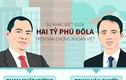 Sự khác biệt của 2 tỷ phú đôla trên sàn chứng khoán Việt