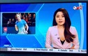 Nữ MC VTV gây tranh cãi vì mặc "xẻ sâu" trên sóng truyền hình