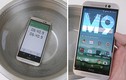 HTC One M9 có sống sót nổi trong nước và rớt mạnh?