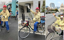Cụ ông 89 tuổi đạp xe hàng trăm cây số thăm con