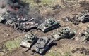 Quân Nga trưng bày chiến lợi phẩm xe tăng Leopard và IVF Bradley 