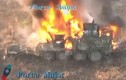 Quân Ukraine tiếp tục phản công, xe bọc thép Stryker cháy lớn