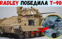 Xe tăng T-90M mới nhất của Nga "cận chiến" 2 chiếc Bradley của Ukraine