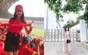 Nữ CĐV Việt Nam từng gây sốt mạng Hàn Quốc khoe bụng bầu 6 tháng