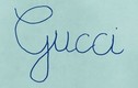 Phát ốm với trend Gucci với dòng chữ viết tay không thể xấu hơn