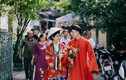 Diện cổ phục triều Nguyễn trong ngày cưới, cô dâu chú rể gây sốt mạng