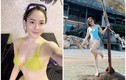 Đăng ảnh bikini khoe vòng eo, hot girl Trâm Anh được khen hết lời