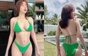 Mẹ đơn thân Elly Trần diện bikini khoe đường cong “căng cực“