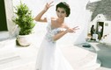 Diễn viên Kim Tuyến hóa cô dâu xinh đẹp ở trời Tây