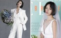 Hwang Jung Eum diện váy cưới quyến rũ trước ngày lên xe hoa