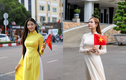 Hot face sao Việt: Hoàng Thùy chụp ảnh áo dài hướng về đại lễ