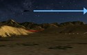 Xôn xao UFO hình tam giác đen trên bầu trời đêm Willcox
