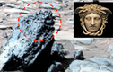 Sửng sốt phát hiện hình đầu quái vật Hy Lạp trên sao Hỏa