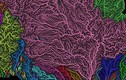 Mãn nhãn với hình ảnh lạ về hệ thống sông ngòi ở Mỹ