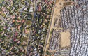 Sự phân biệt giàu nghèo ở Nam Phi nhìn từ trên cao