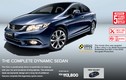 Honda Civic 2015 thêm nhiều cải tiến, giảm giá thành 