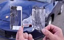 Dân Mỹ “chơi ngông” dùng iPhone làm má phanh ôtô