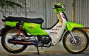 Honda Super Cub 110 "màu mè" với đồ chơi hàng hiệu 