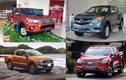 Doanh số xe ôtô bán tải tháng 09/2017 tại Việt Nam