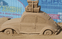 Những chiếc xe ôtô được làm bằng cát đẹp đến khó tin