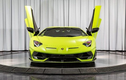 Siêu xe Lamborghini Aventador SVJ sơn dạ quang cực hiếm