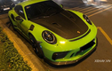 “Mát mắt” với Porsche 911 GT3 RS Lizard Green trên phố Sài Gòn