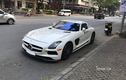 Ngắm siêu phẩm Mercedes-AMG SLS hàng hiếm lăn bánh ở Sài Gòn