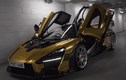 Nhìn ngắm siêu xe McLaren Senna bọc crôm vàng triệu USD 
