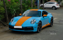 Porsche 911 Carrera của ái nữ đại gia Minh Nhựa độ Gulf Livery