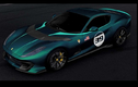 Ferrari 812 Competizione A “khoác áo” Blu Capri kỷ niệm Cavalcade