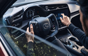 Lexus RZ 2022 lộ nội thất, vô lăng hình chữ nhật gây tranh cãi