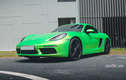 Porsche 718 Cayman của thủ môn Bùi Tiến Dũng “lột xác" thay áo mới