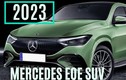 Mercedes-Benz EQE SUV lộ nội thất "màn hình siêu to khổng lồ“