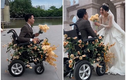 Chiếc xe hoa rước dâu độc nhất vô nhị của “chàng trai không chân”