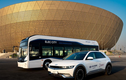 236 chiếc xe điện Hyundai sẽ phục vụ vận chuyển tại World Cup 2022