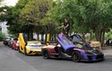 Hoàng Kim Khánh "show hàng" dàn siêu xe trăm tỷ ở Phúc Quốc, vắng Koenigsegg