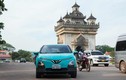 Ngắm dàn taxi điện Vinfast Xanh SM tại đất nước Triệu Voi