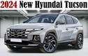 Hyundai Tucson mới nội thất y hệt SantaFe 2024, Mazda CX-5 dè chừng?